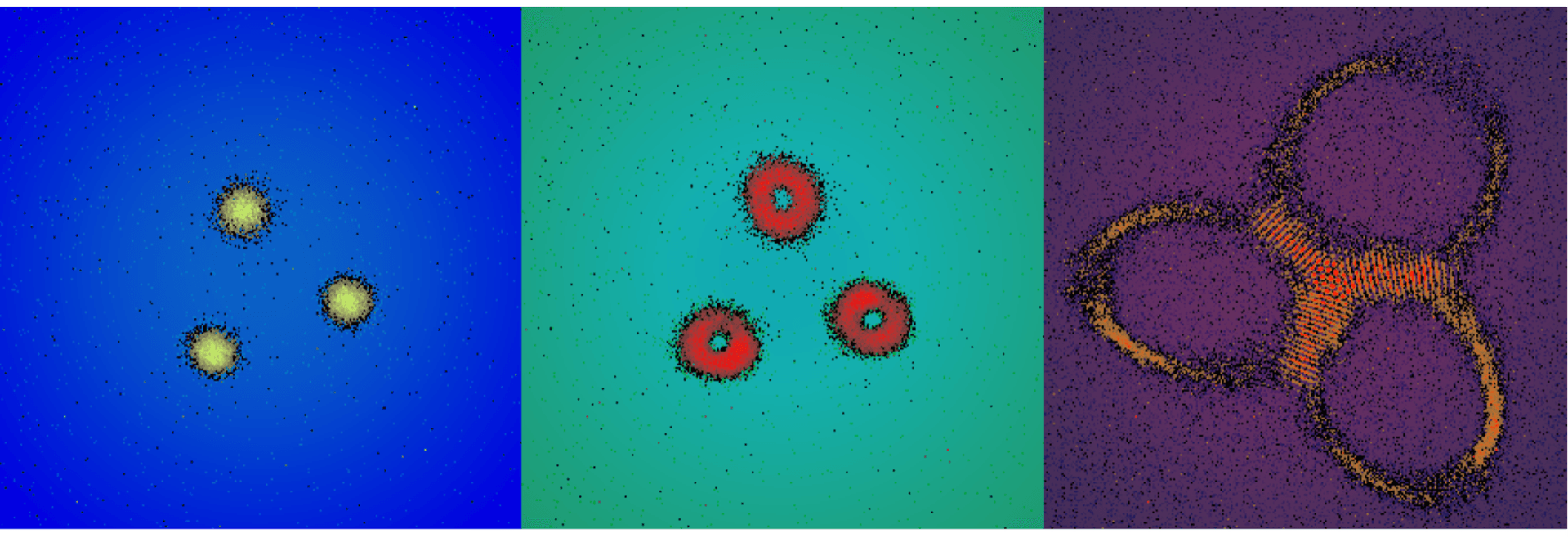 colorful images from physics experiments